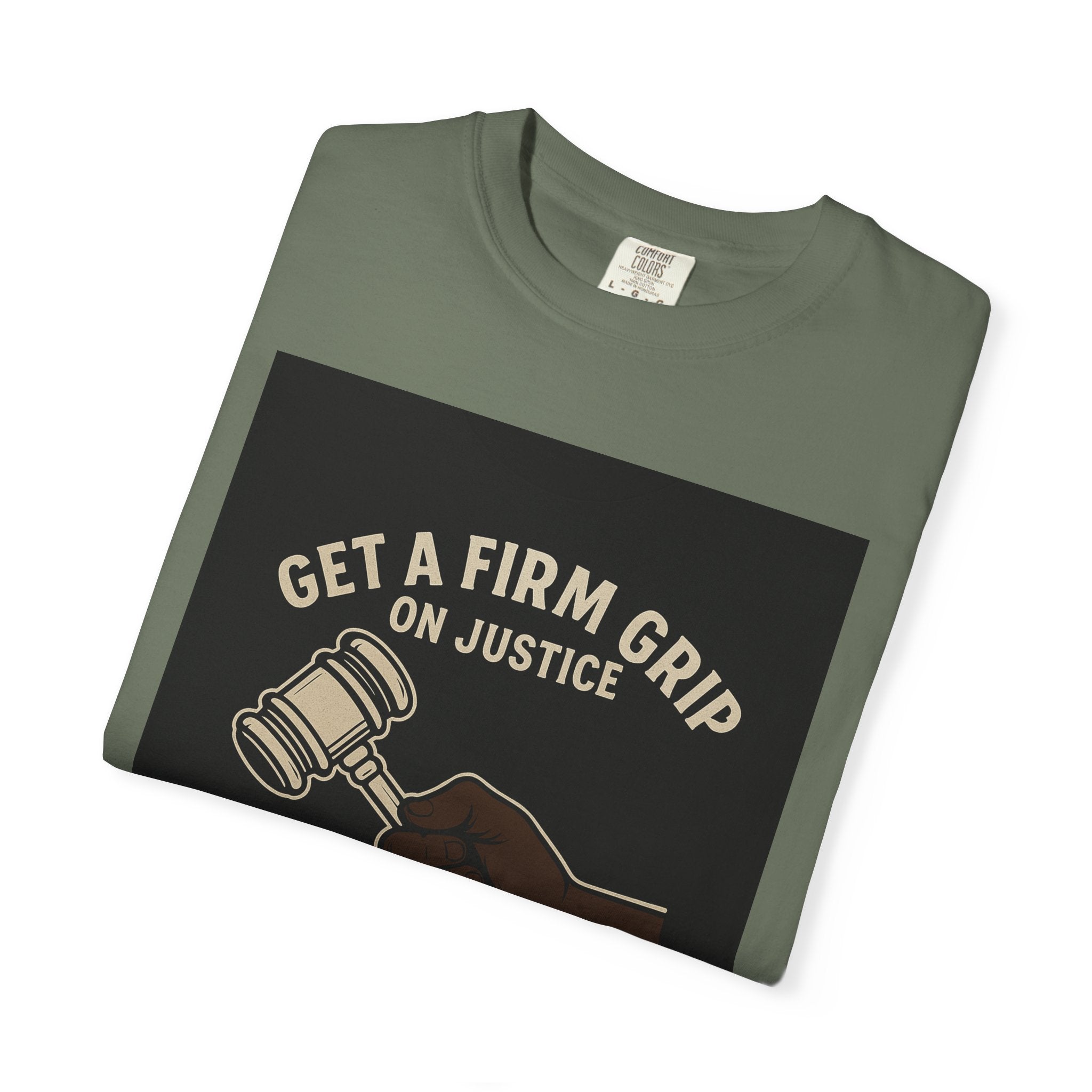 Firm Grip On Justice Unisex Graphic Tee