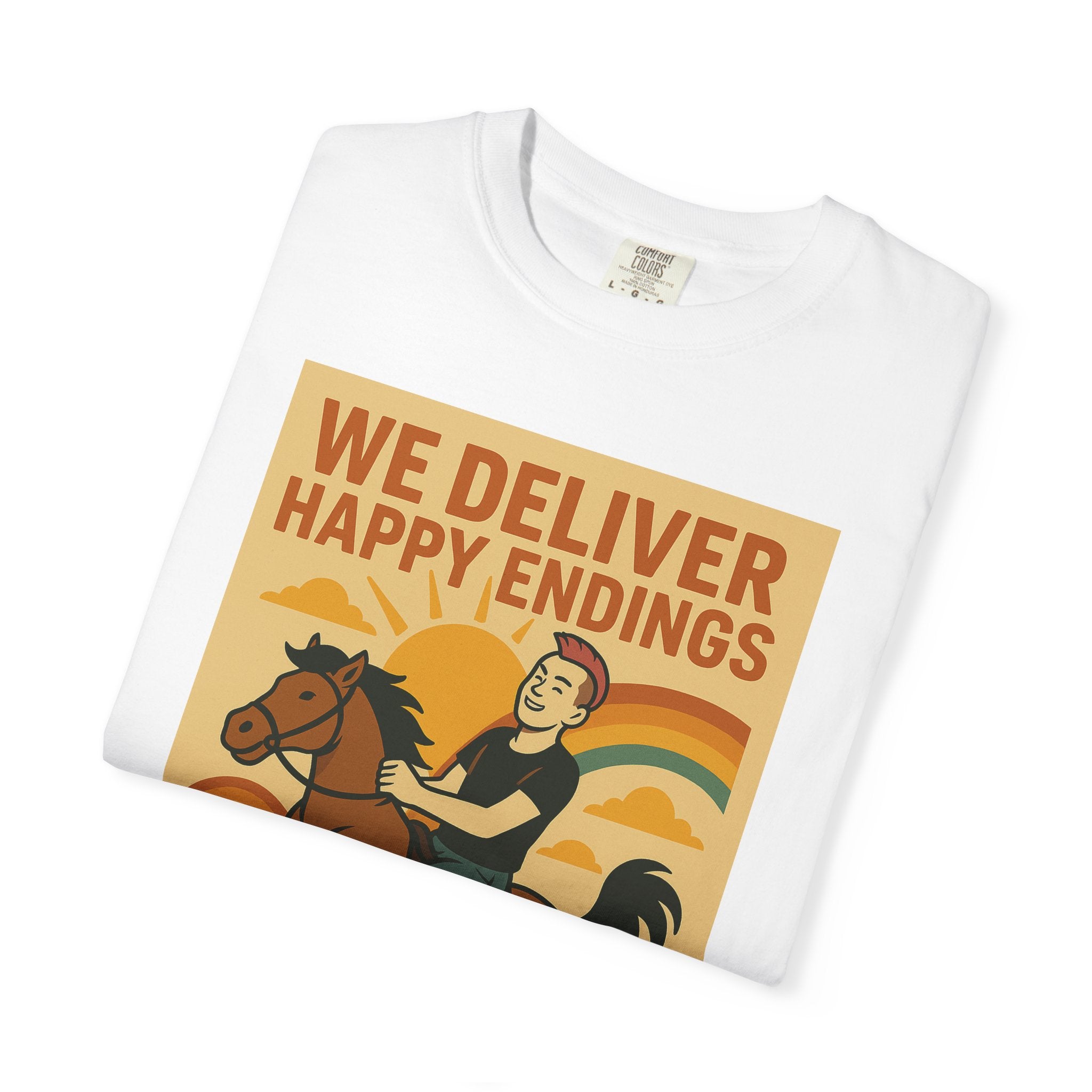 Happy Endings Unisex Graphic Tee