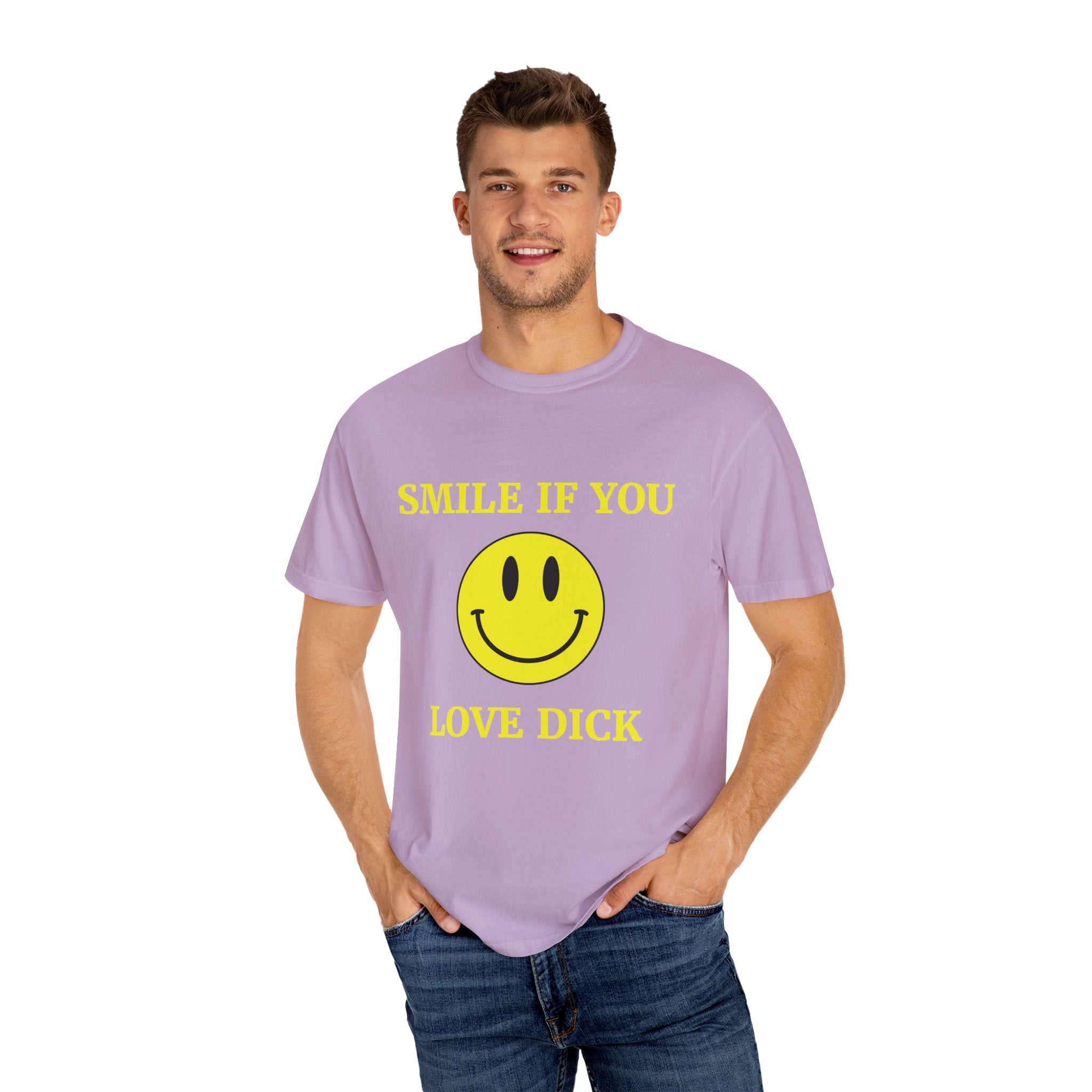 Smile If You Love Dick Unisex Graphic Tee
