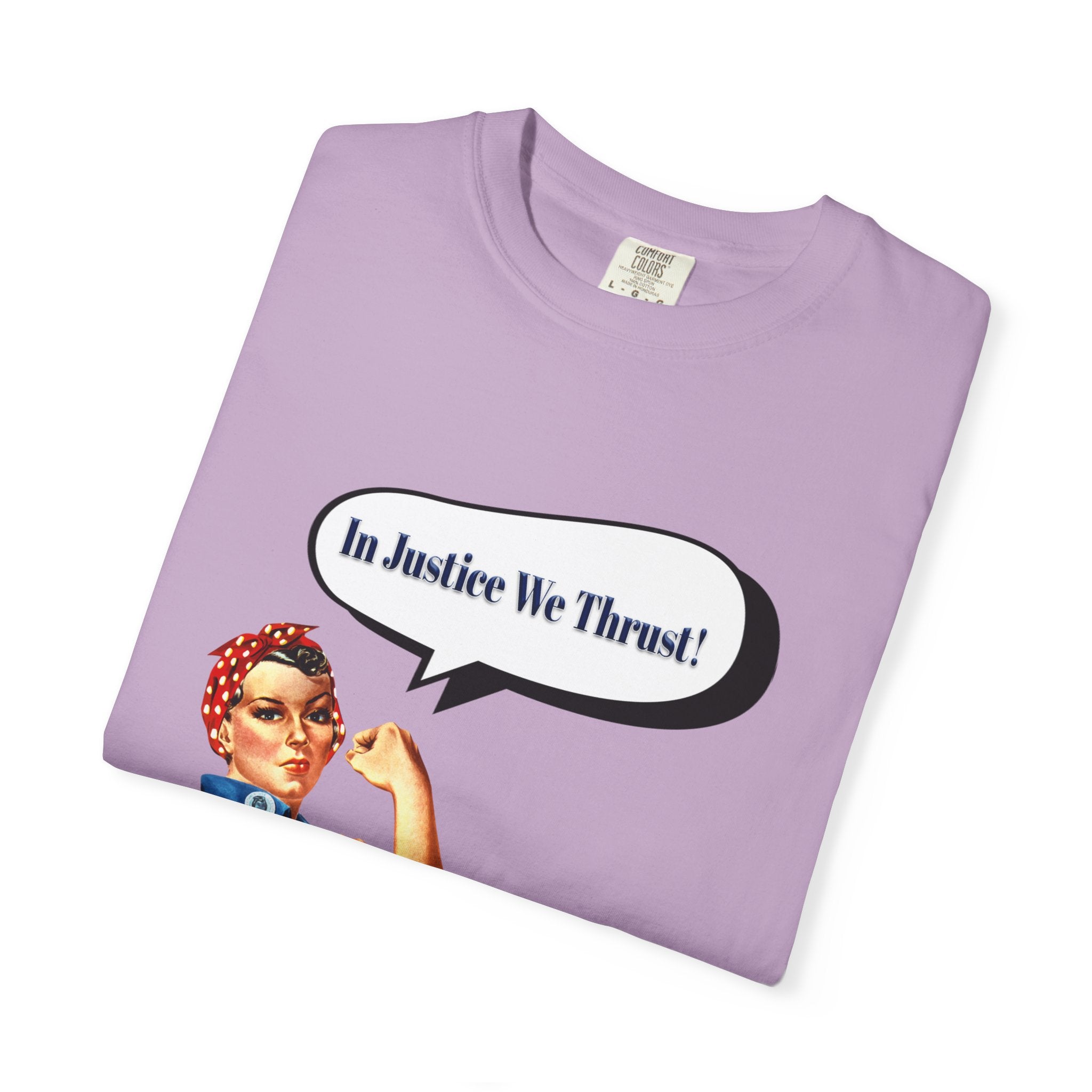 In Justice We Thrust Unisex Graphic Tee