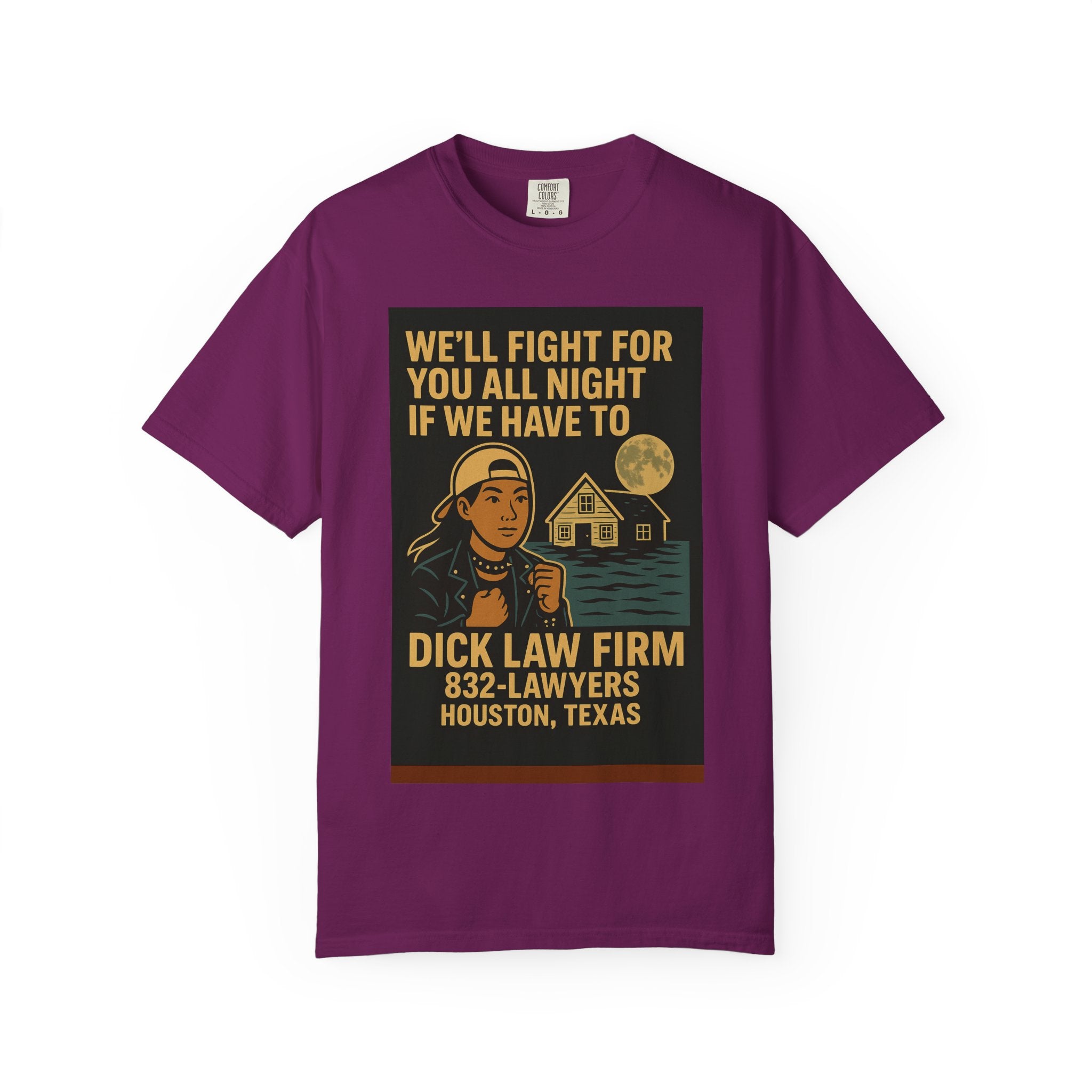 Fight All Night Unisex Graphic Tee