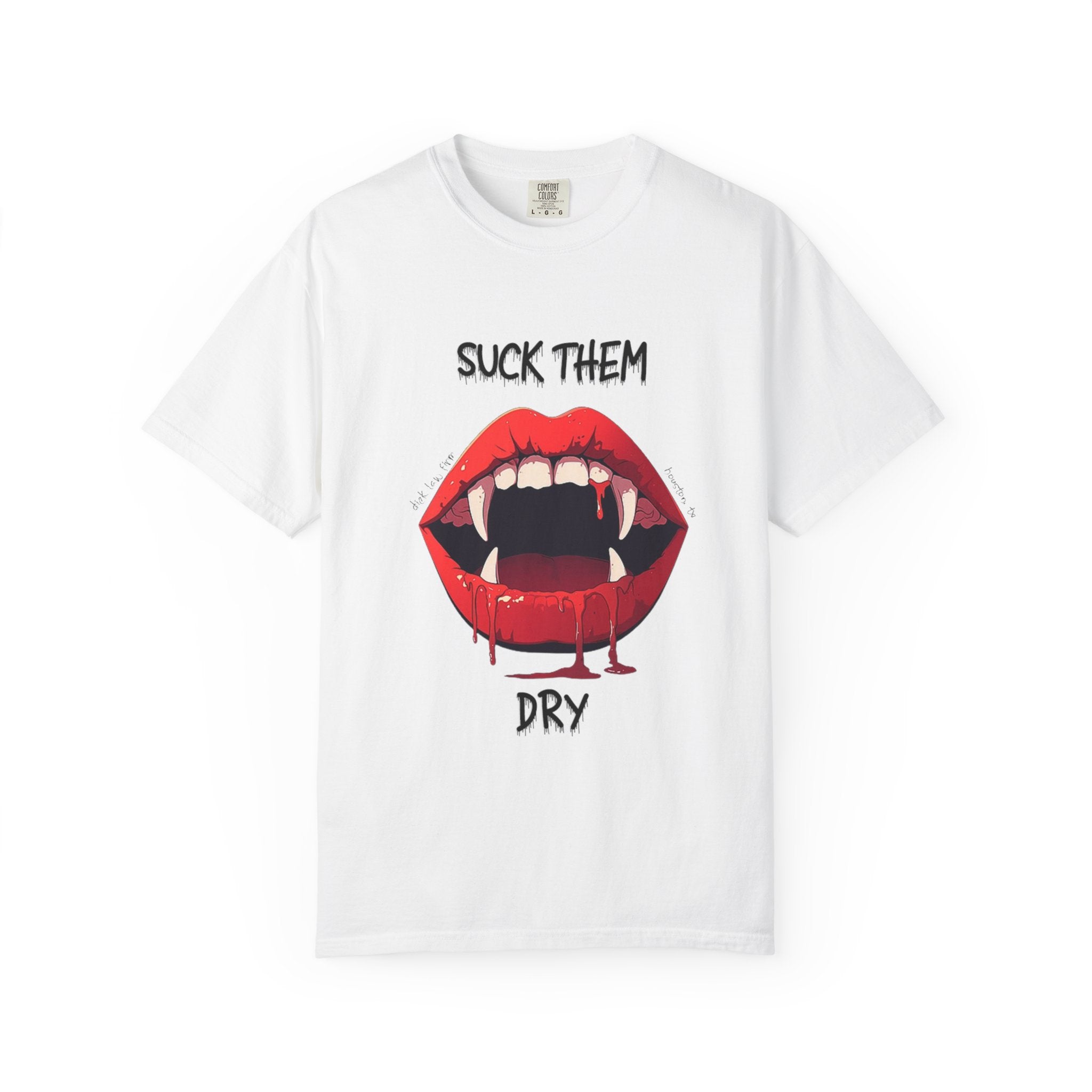 Suck Them Dry Halloween Unisex Graphic Tee