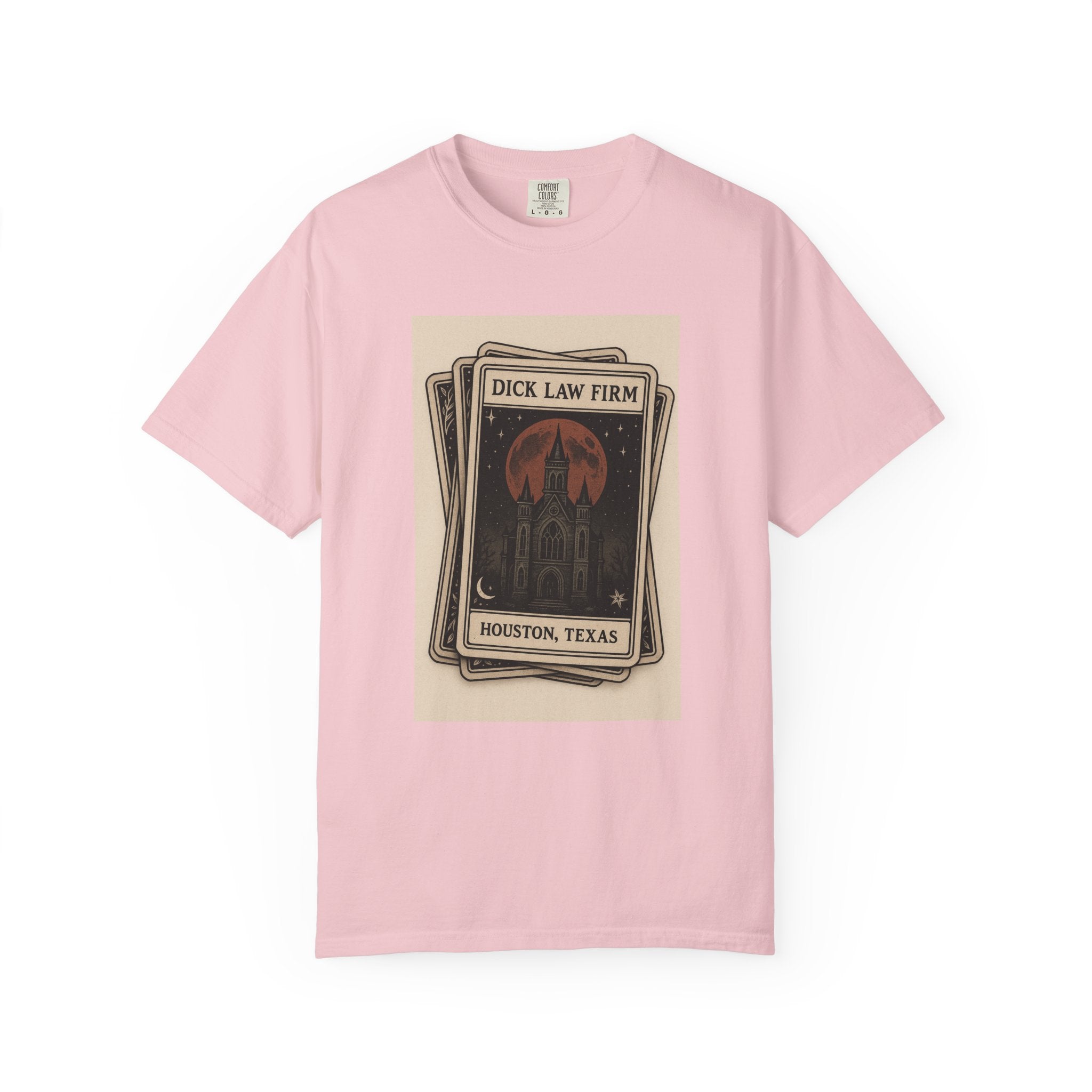 Dick Law Firm Tarot Card Unisex Graphic Tee