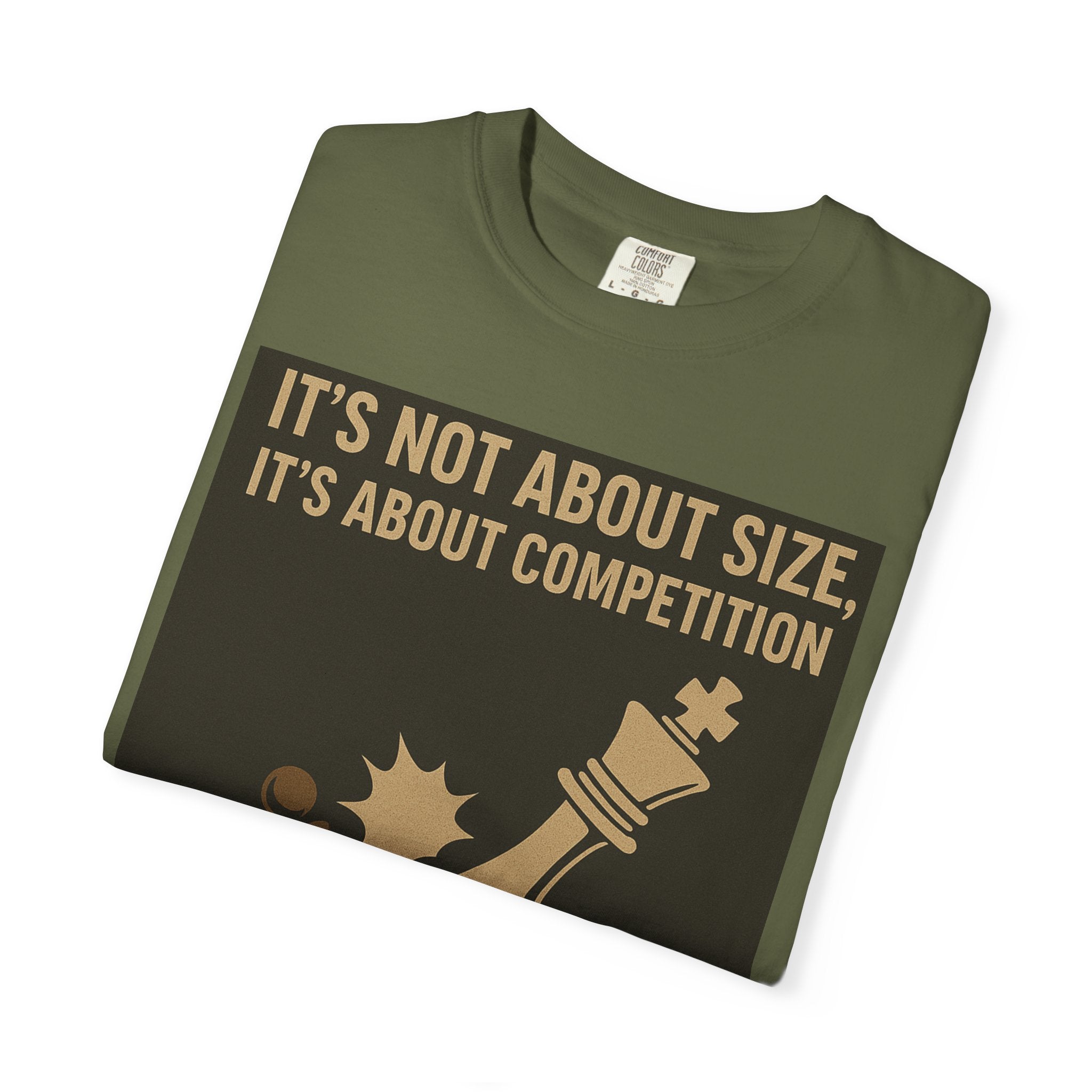 It's Not About Size Unisex Graphic Tee