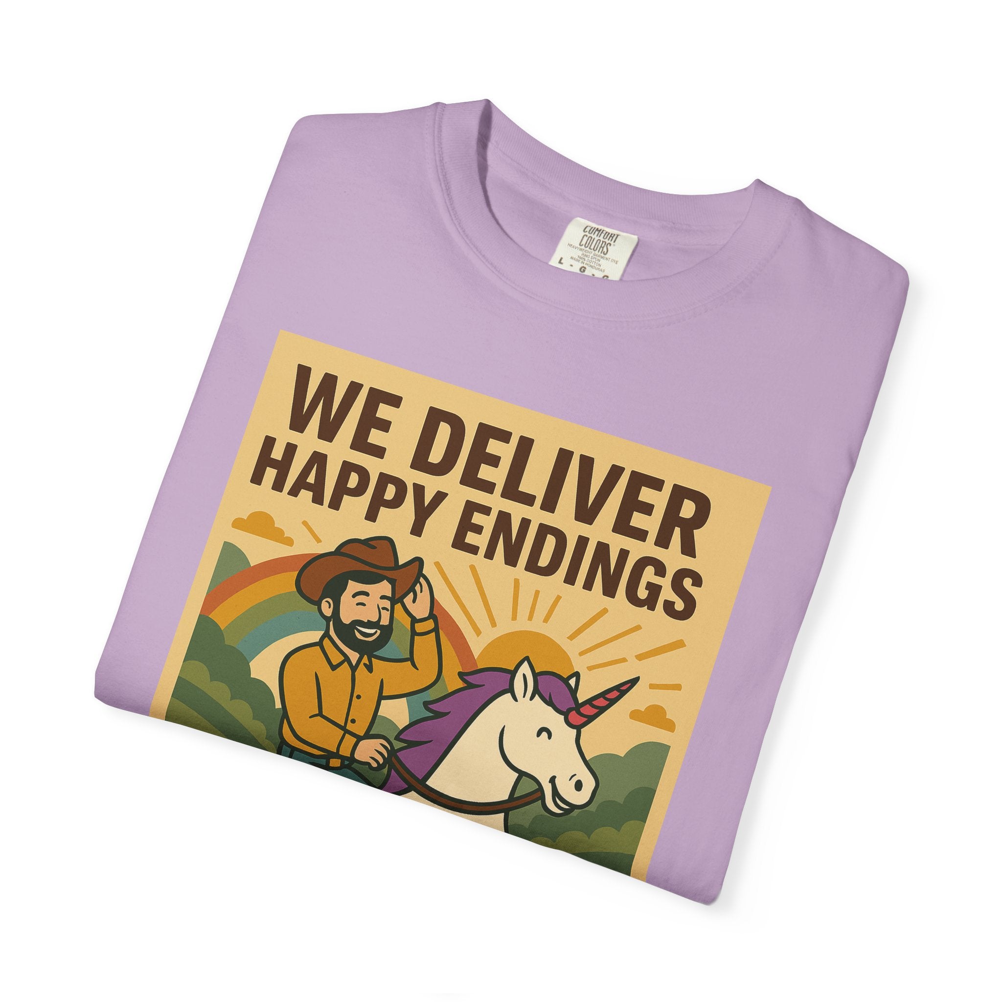 Happy Endings Unisex Graphic Tee