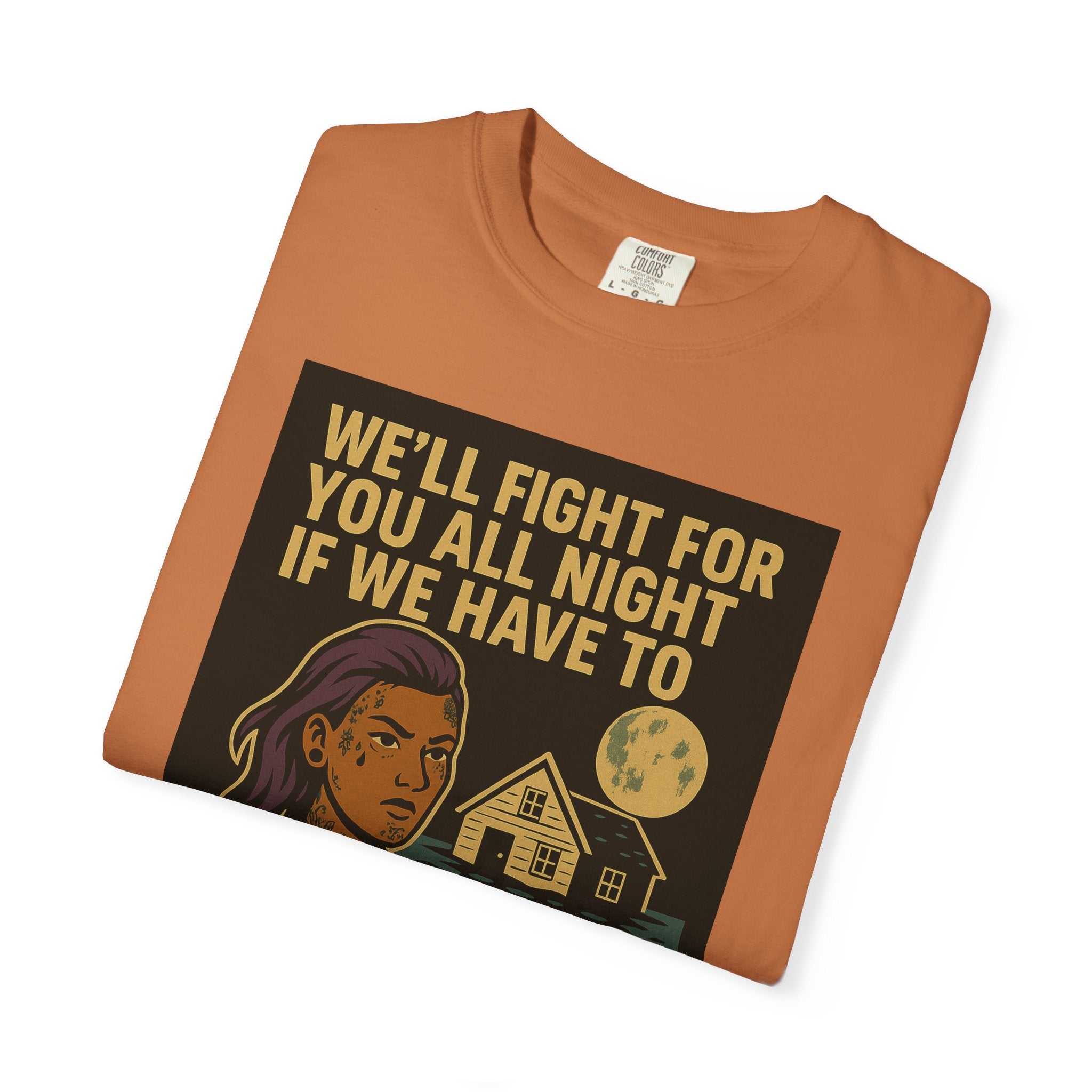 Fight All Night Unisex Graphic Tee