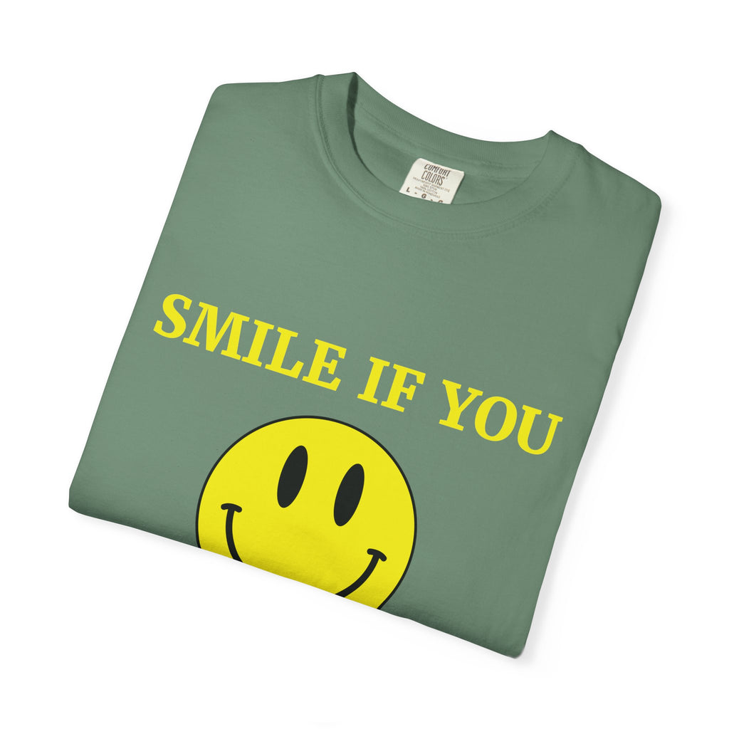 Smile If You Love Dick Unisex Graphic Tee