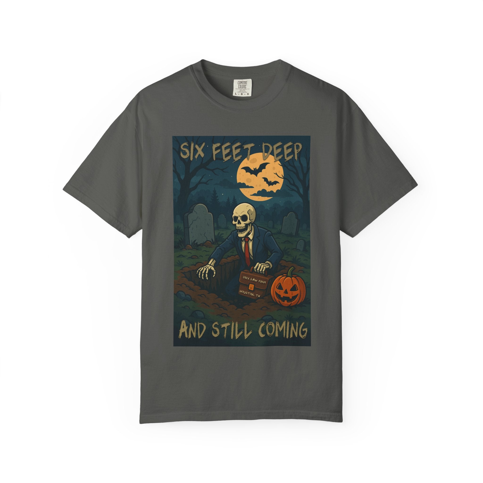 Six Feet Deep Halloween Unisex Graphic Tee