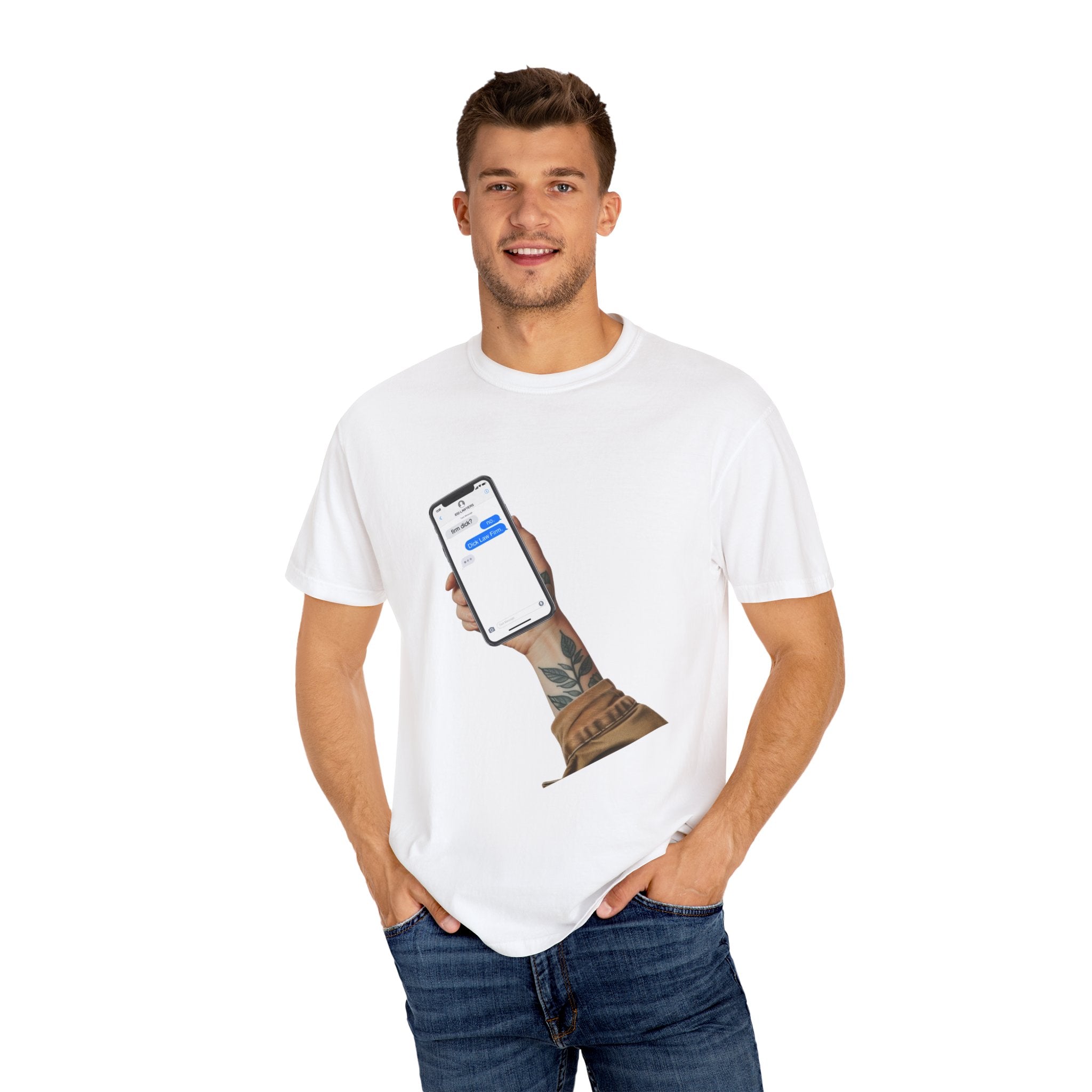 Dick Text Exchange Unisex Graphic Tee