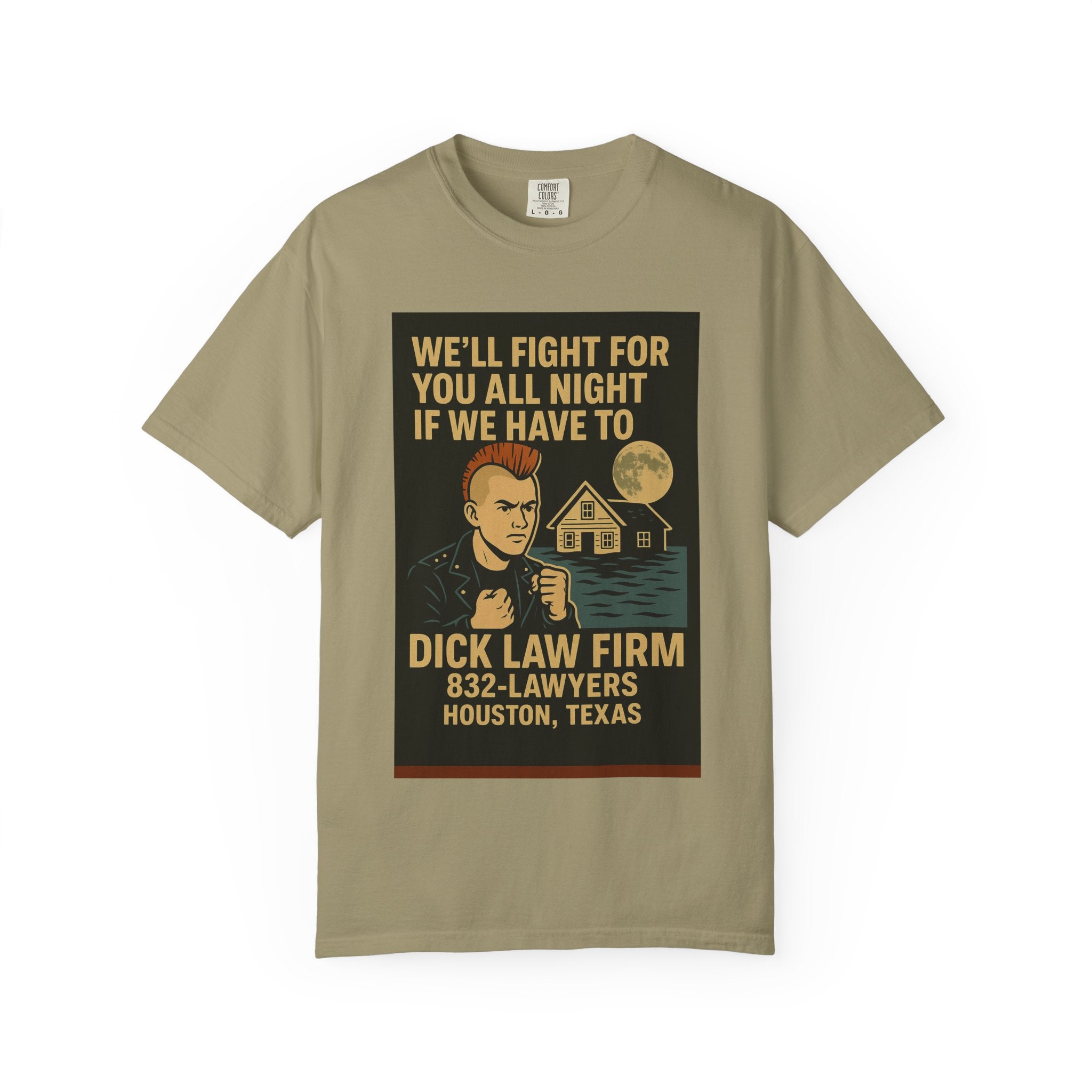 Fight All Night Unisex Graphic Tee