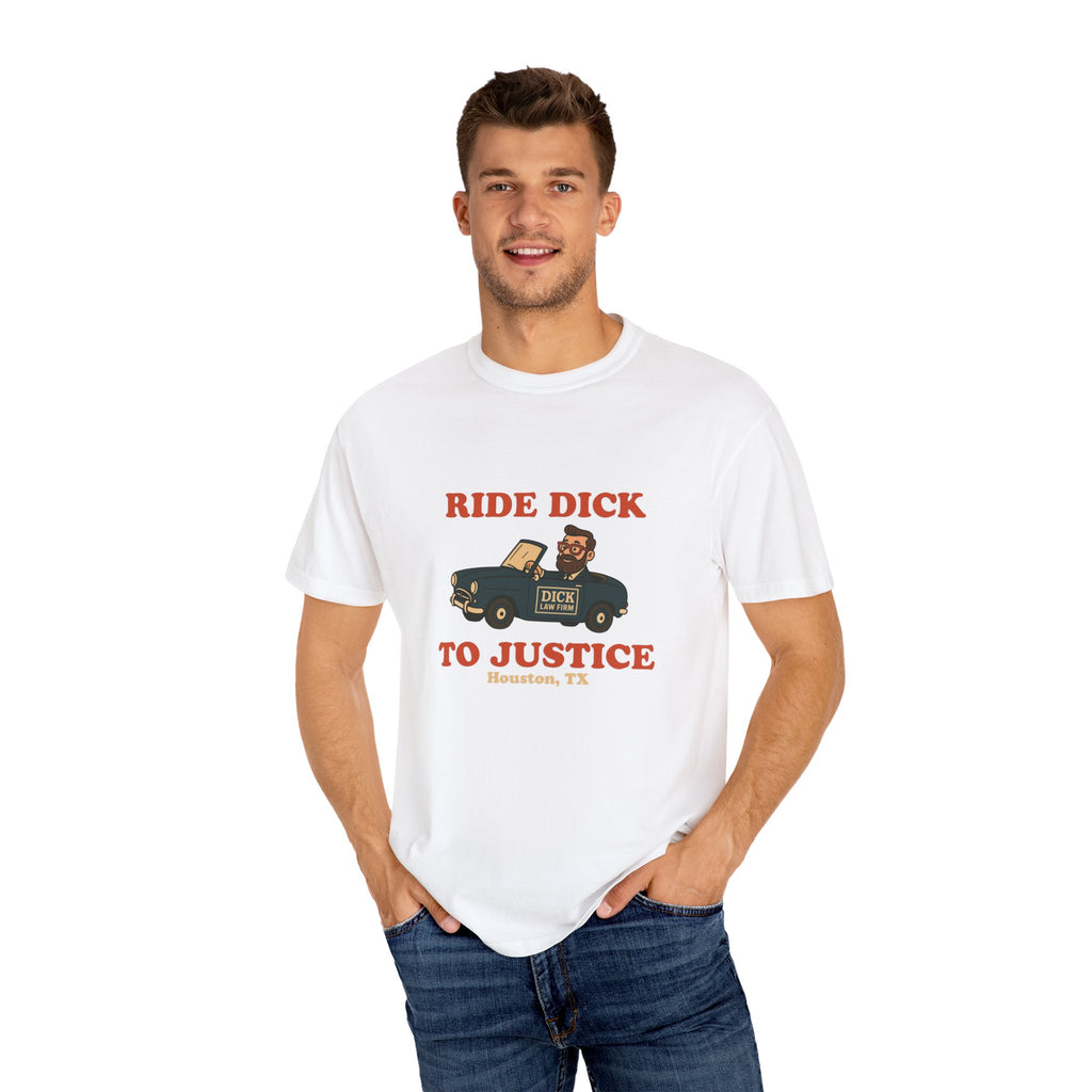 Ride Dick To Justice Unisex Graphic Tee