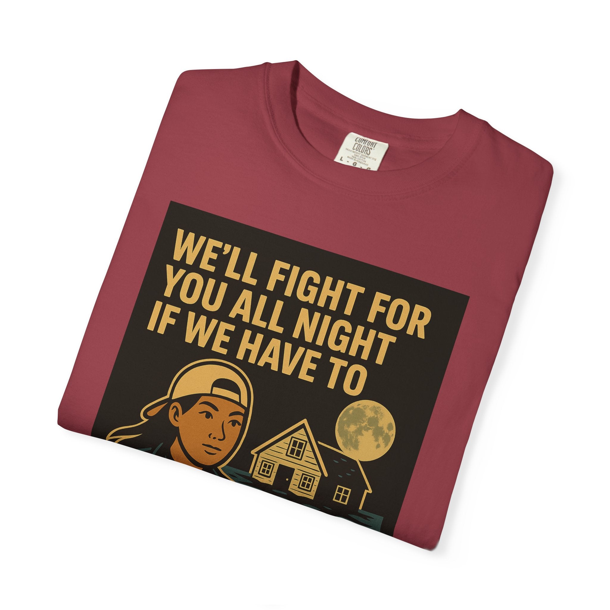 Fight All Night Unisex Graphic Tee