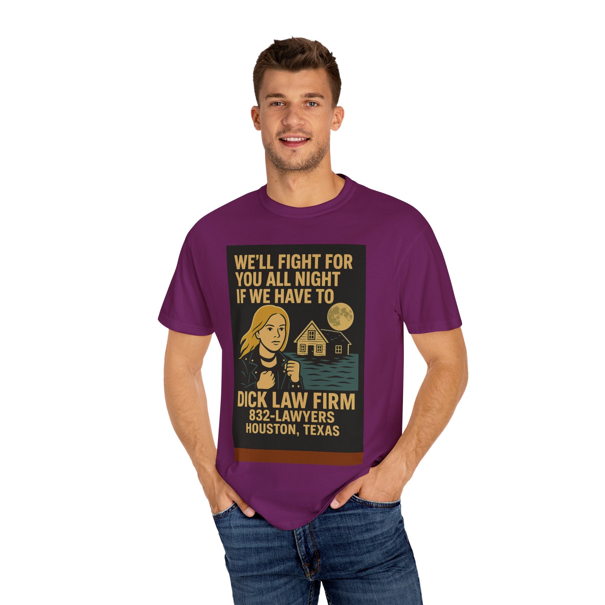 Fight All Night Unisex Graphic Tee
